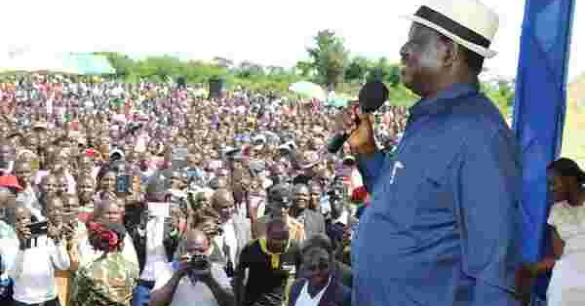 Orengo: Raila Won't Retire from Politics