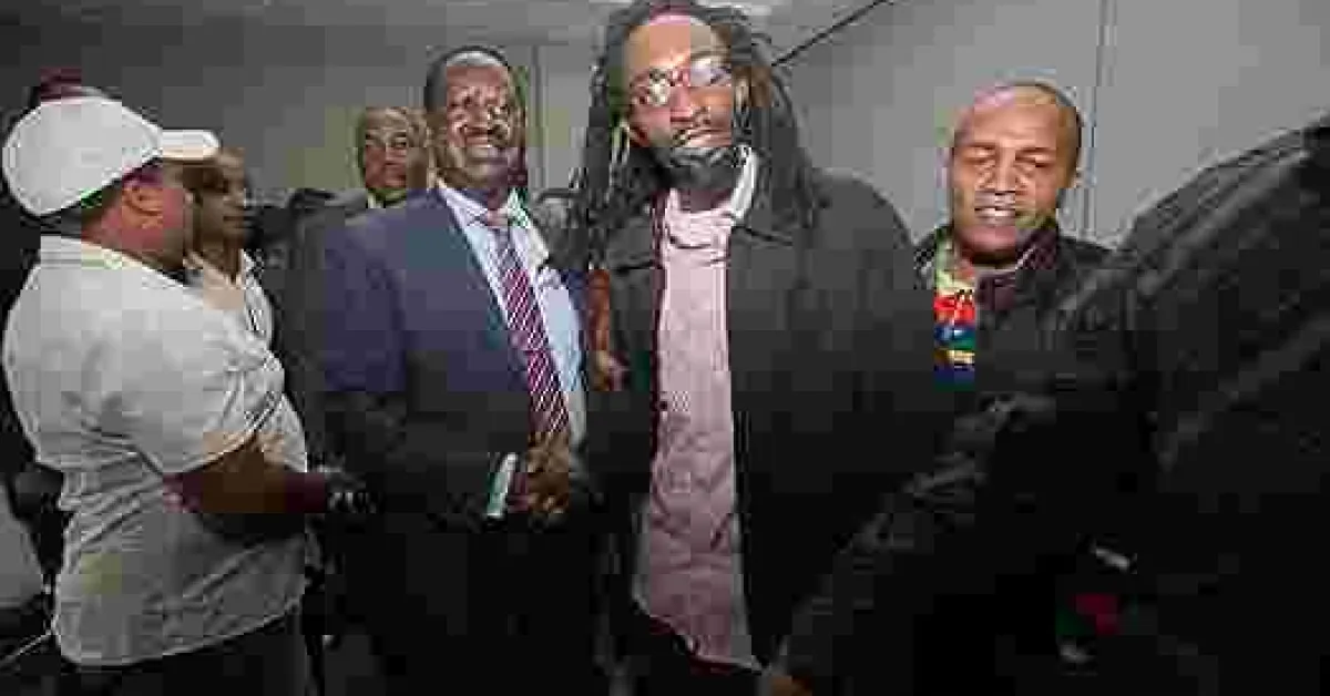 Raila Makes Peace with Members of the Nairobi Business Community