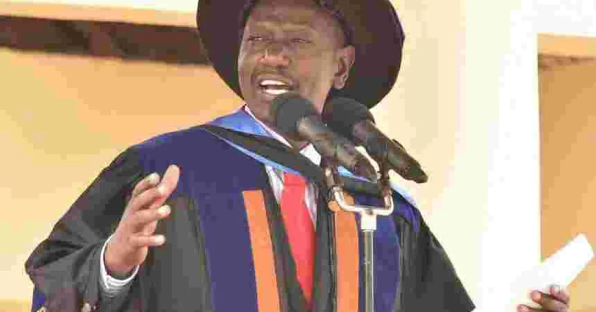 Deputy President William Ruto Wants Looters in NYS, Maize Scandals Sent to Jail