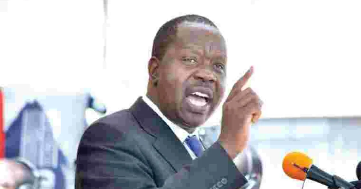 I’ve Received Threats and I’m Ready to Die, Matiang’i Declares