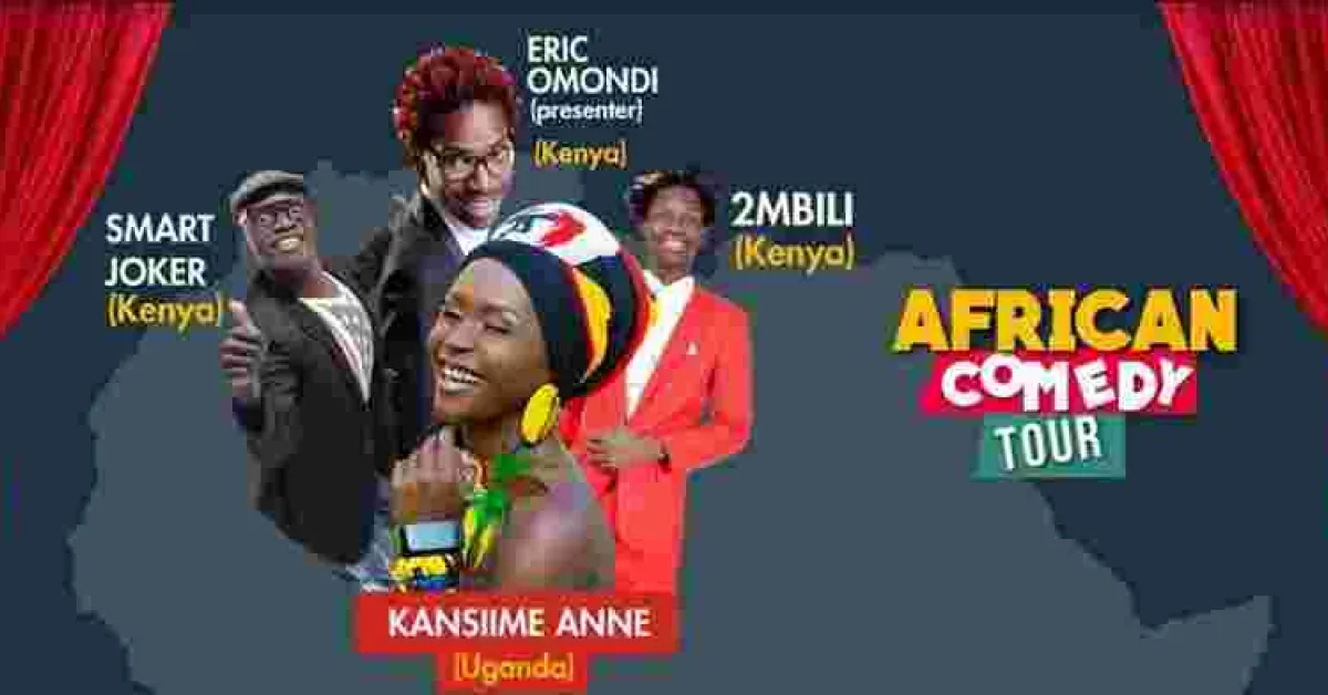 African Stand Comedy Tour Featuring Anne Kansiime, Eric Omondi among Others Coming to a US City Near You