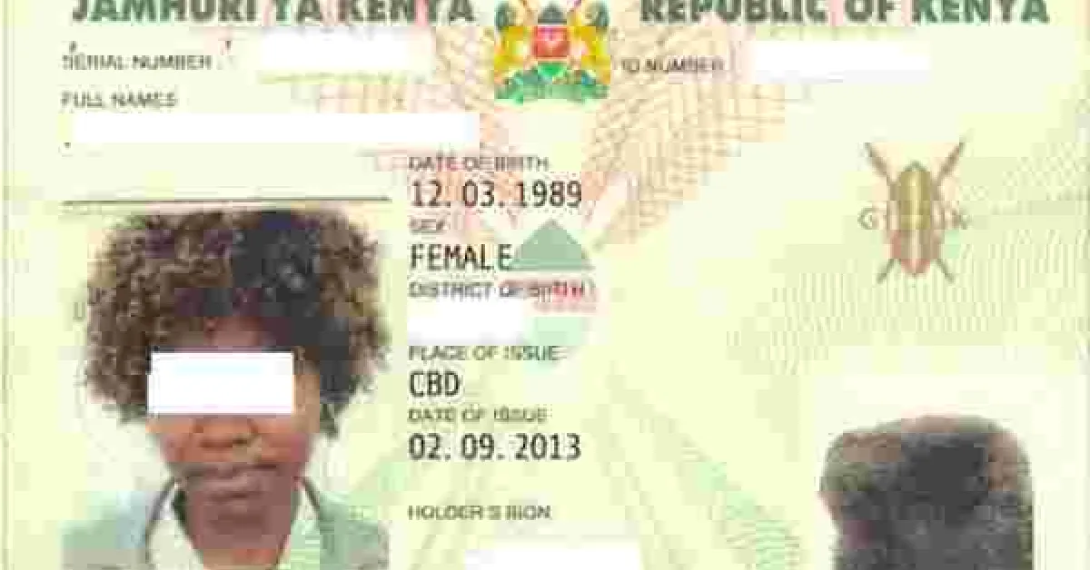 Why Kenyan Elders Want Gov't to Remove 'Birth Location' Details from National IDs