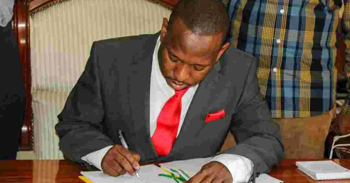 Nairobi Governor Mike Sonko Sends Home Three Top County Officials