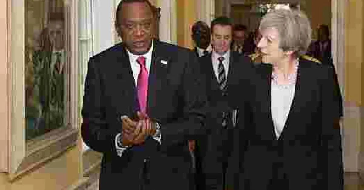 British Prime Minister Theresa May Troops to Kenya with Top UK Investors
