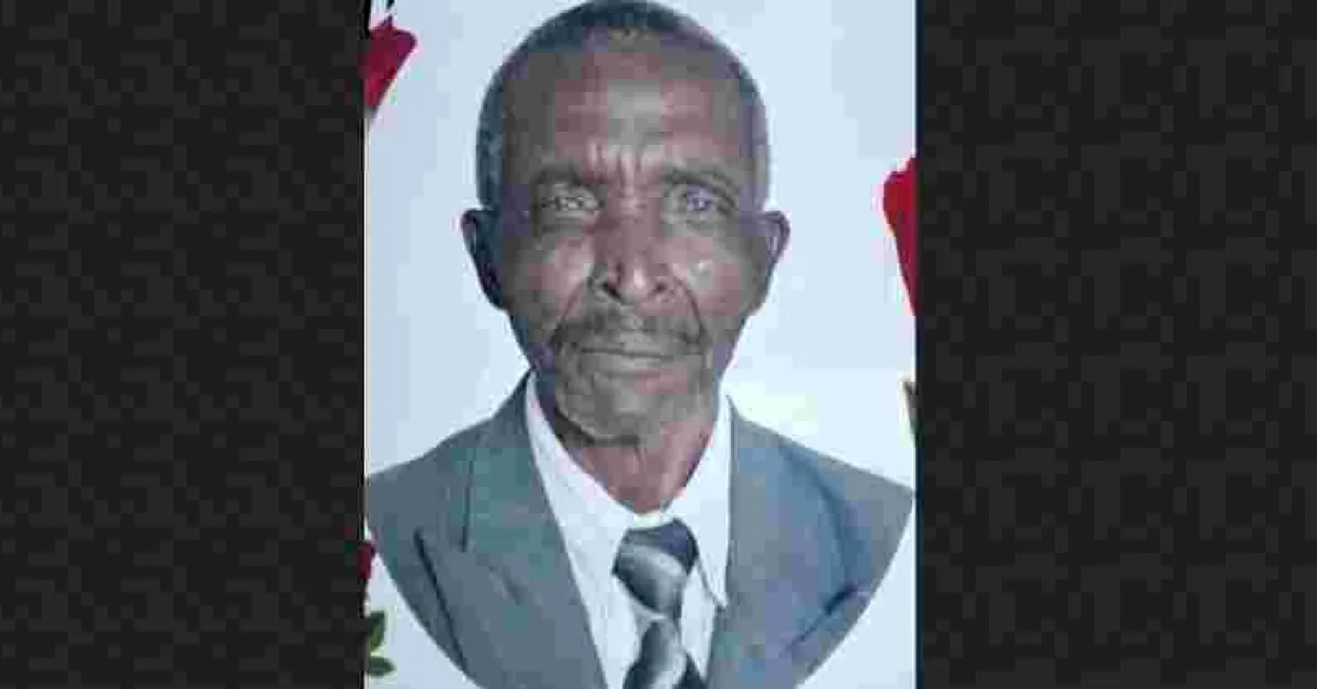 Death Announcement for Mr Simon Igokoh Muchiri - Father to Mrs Mukundi of Baltimore, MD