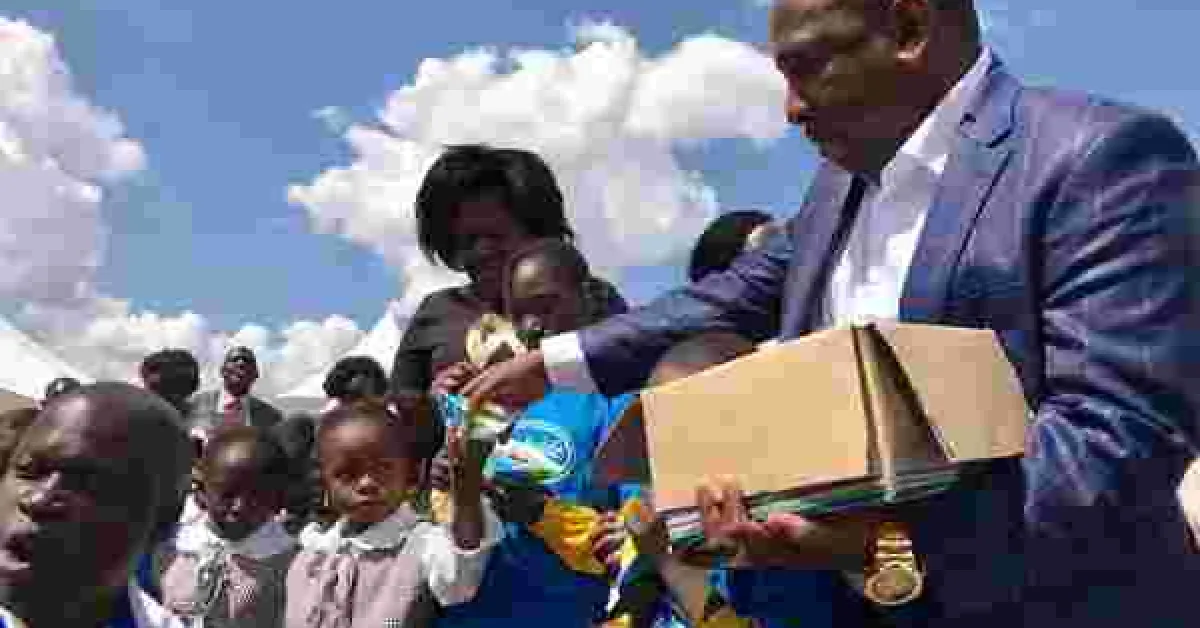 Governor Mike Sonko Launches Free Milk Feeding Programme for School-going Kids in Nairobi