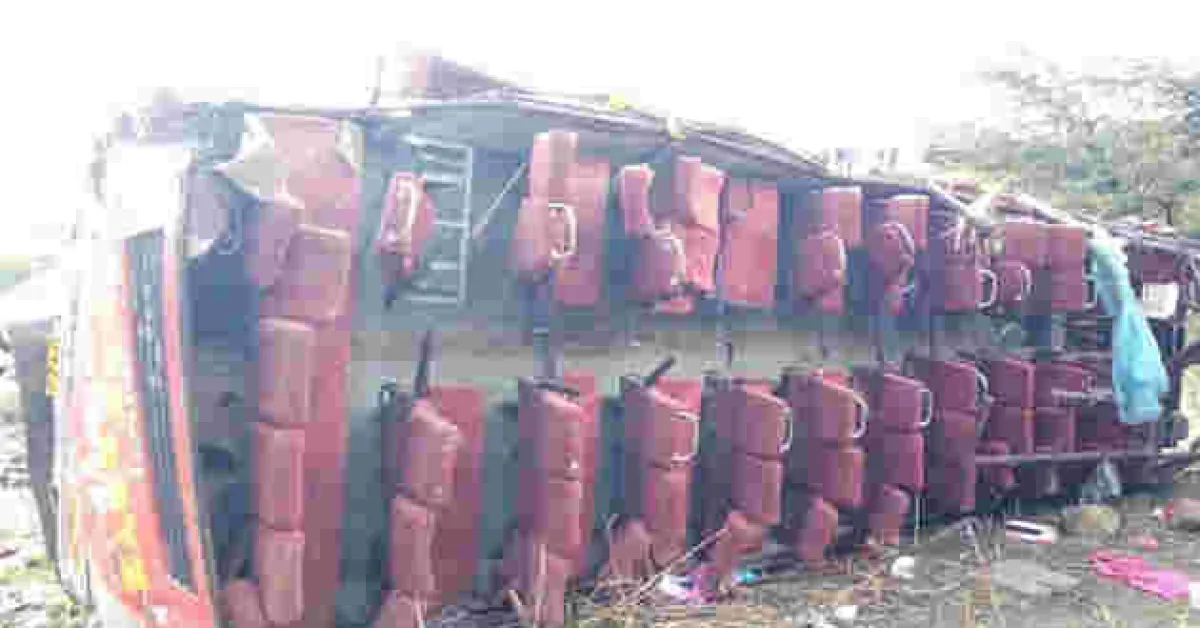 50 People Perish in Grisly Dawn Bus Accident at Fort Tenan Black Spot in Kericho