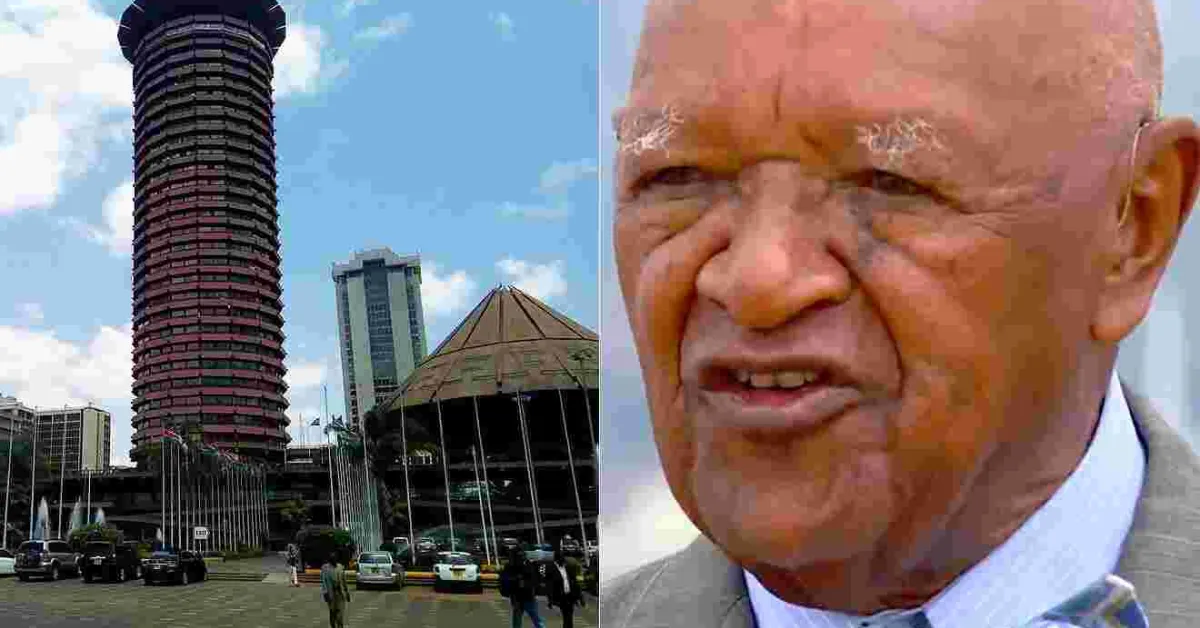 Bizarre: Kenyan Architect Who Designed KICC Says He was Inspired by Donkey's Penis