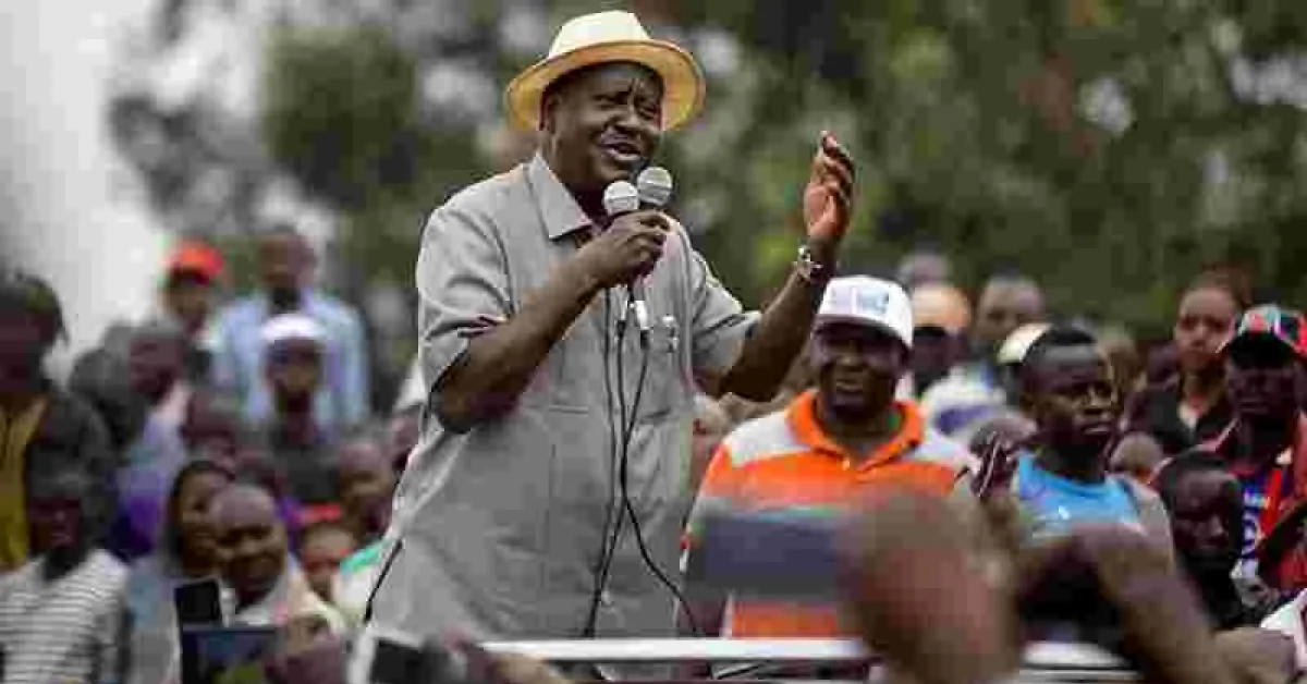 Raila Disowns Migori Governor Okoth Obado on Sharon Otieno's Murder Case