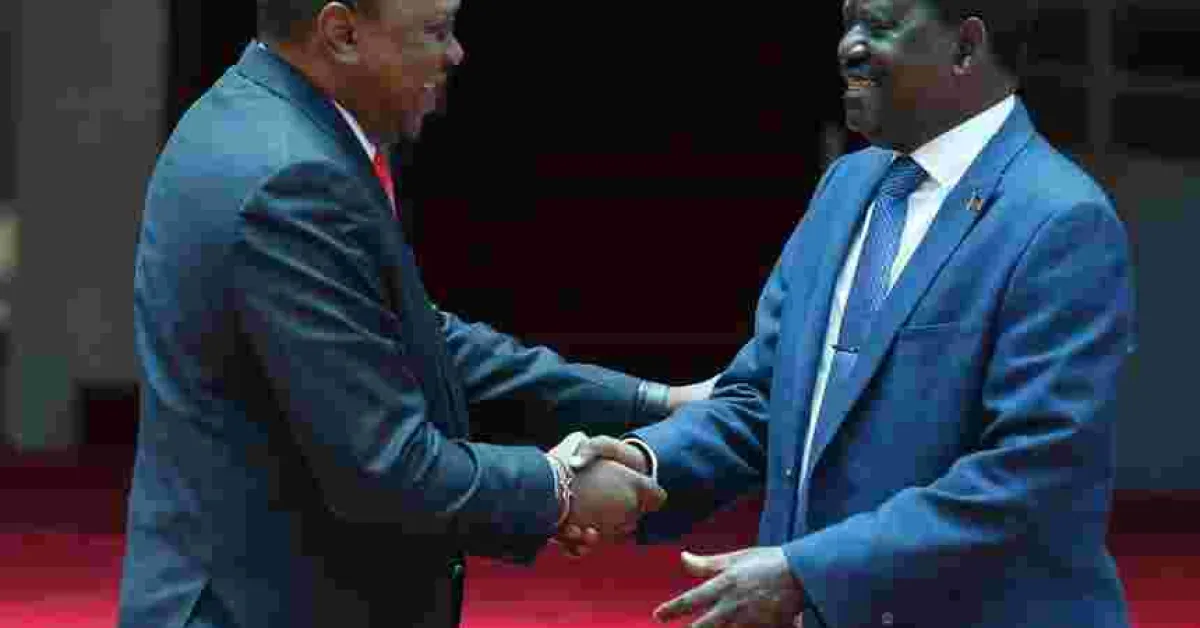 Uhuru-Raila Handshake: Kenyan Petitions Parliament to Declare March 9th a National Holiday