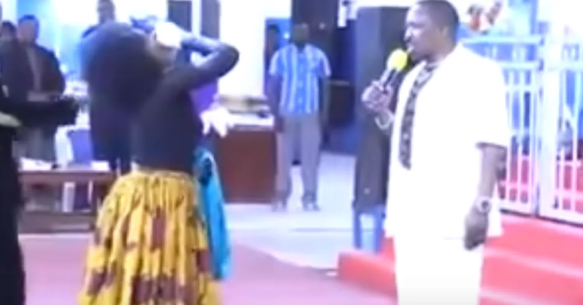 Video of Controversial Preacher James Ng'ang'a of Neno Evangelism 'Casting Demons Out' of Tanzania Singer Rose Muhando Goes Viral Online