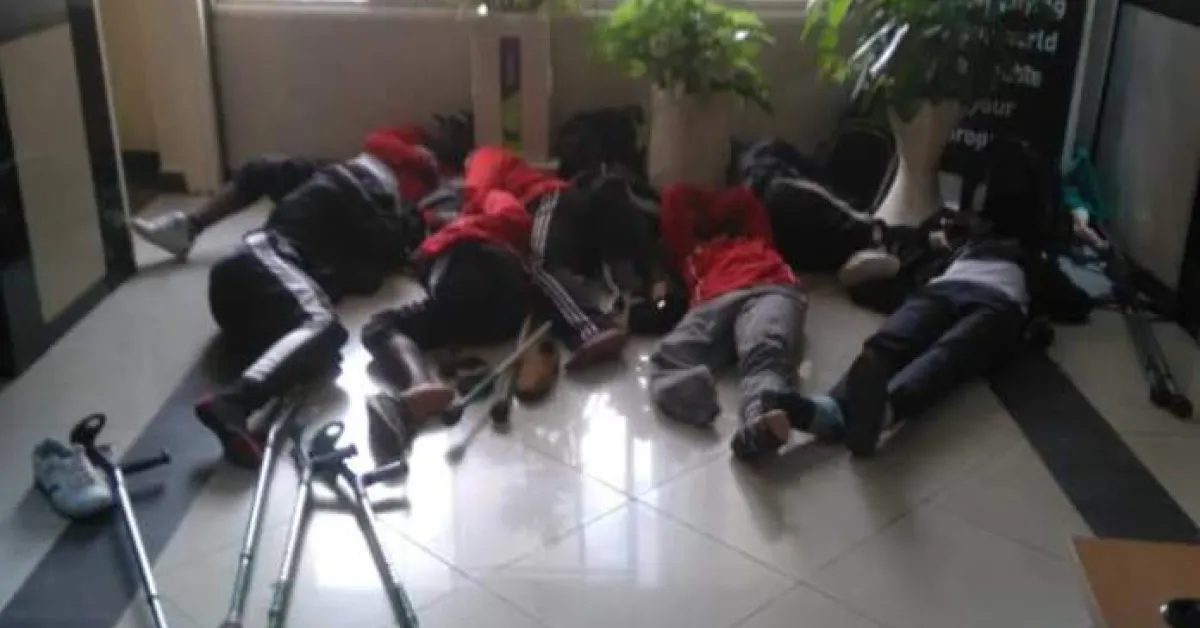 Shame as Kenya's Amputee Football Team Spends the Night on the Floor at Sport Ministry's Offices