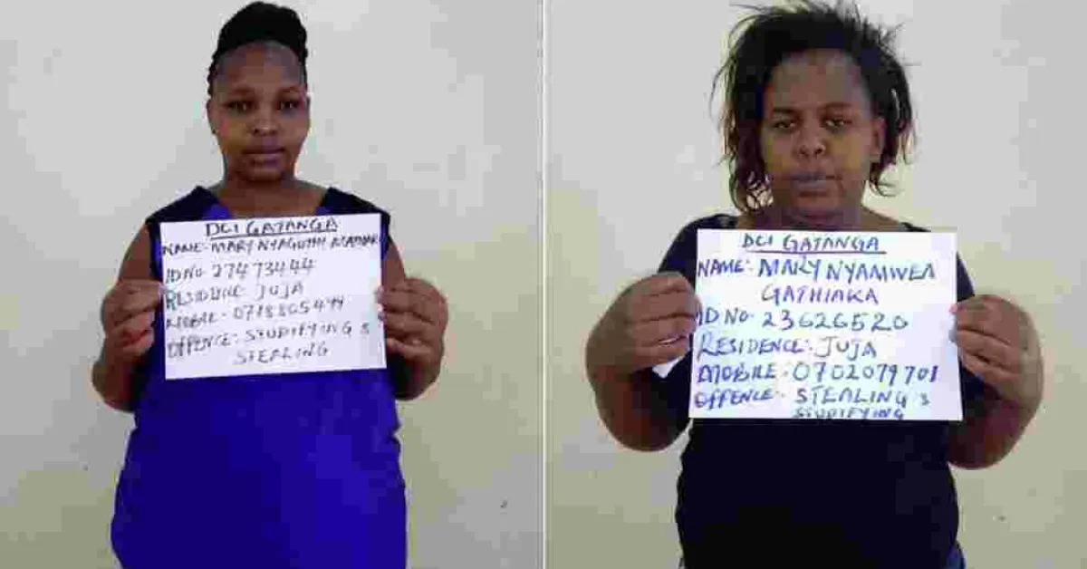 Two Kenyan Women Arrested for Drugging and Robbing Victims