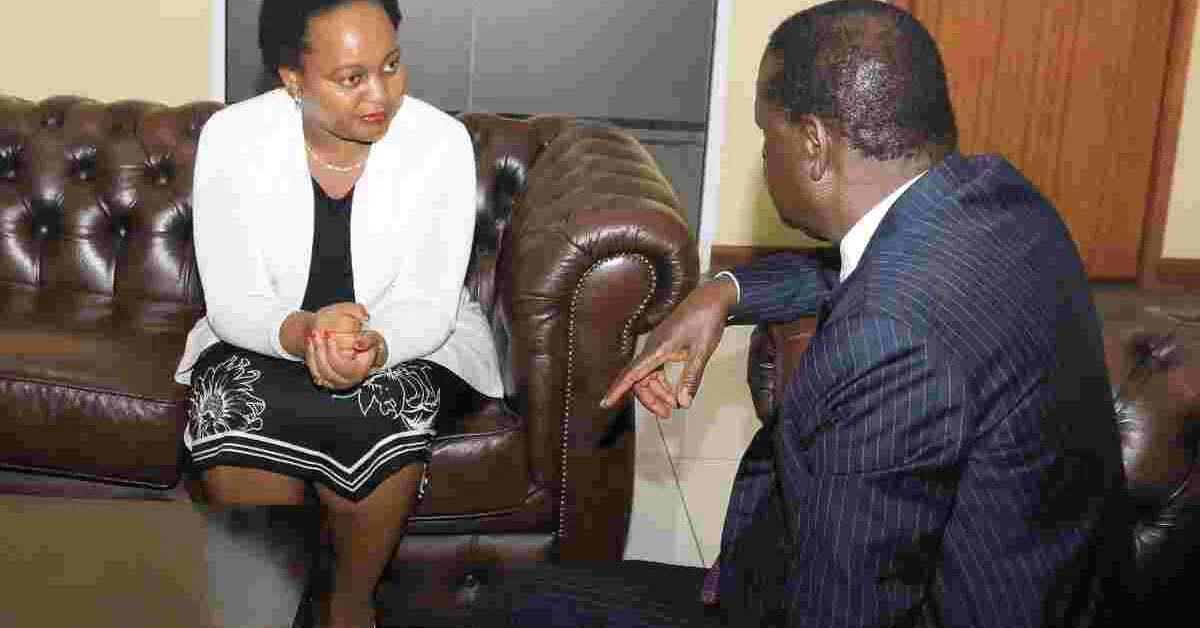 Kirinyaga Governor Anne Waiguru Drops Defamation Suit against Raila