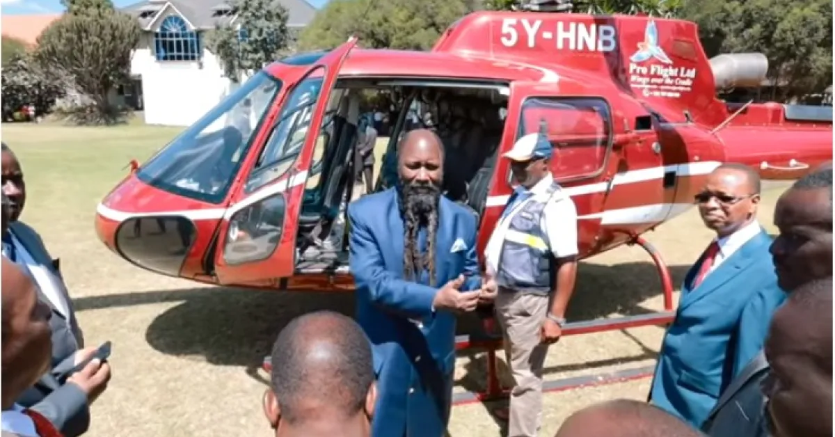 State House Denies President Kenyatta Hired Chopper for 'Prophet' David Owuor
