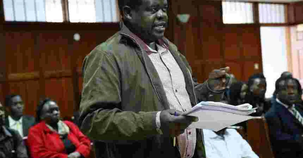 Activist Okiya Omtatah Files Case to Challenge Appointment of Election Losers to State Jobs