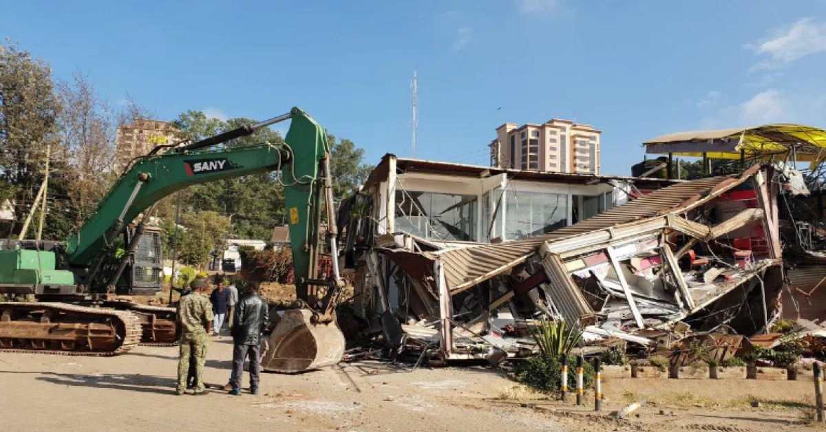 Popular Prime Place Restaurant in Nairobi Demolished