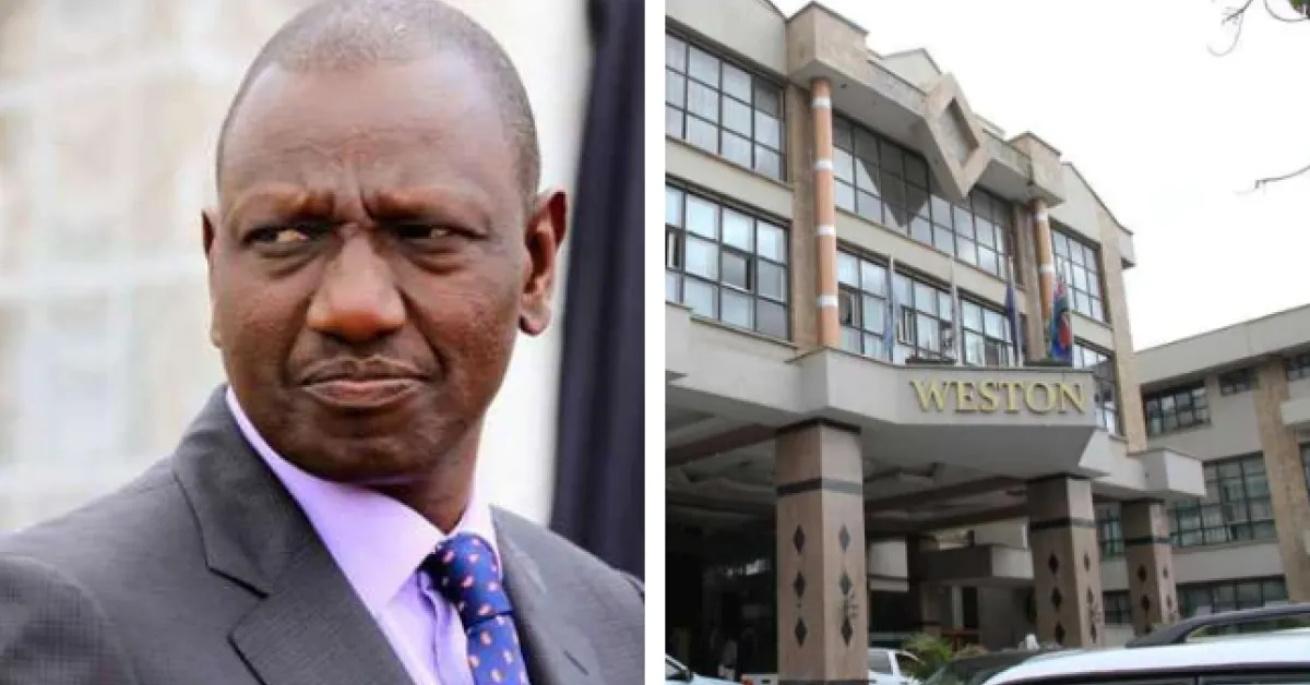 NLC Insists Deputy President William Ruto Must Pay for Weston Hotel Land at Current Market Price