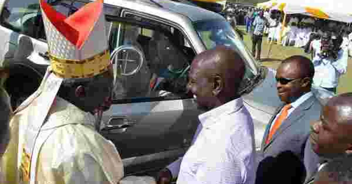 Catholic Church Responds to Claims that Pope Ordered Bishop to Return Car Gifted by DP Ruto