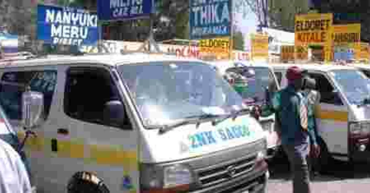 Matatu Operators Protest Gov't Plan to Regulate Bus Fares Charged on Commuters