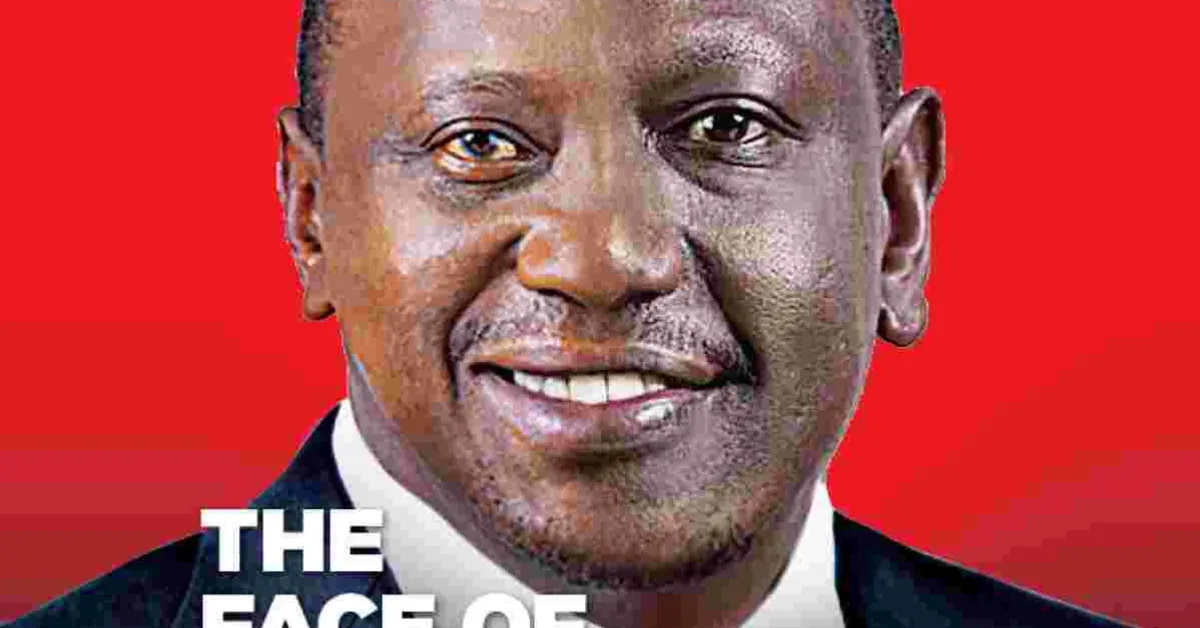 Mysterious Anti-Corruption Banners with President Uhuru, Ruto Faces Hanged Across Nairobi [PHOTOS]