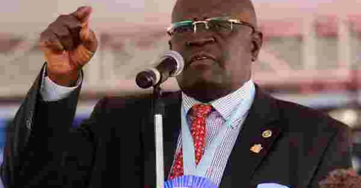 New Education CS Prof. George Magoha Gets Fuming on His Maiden Visit to the Ministry [VIDEO]