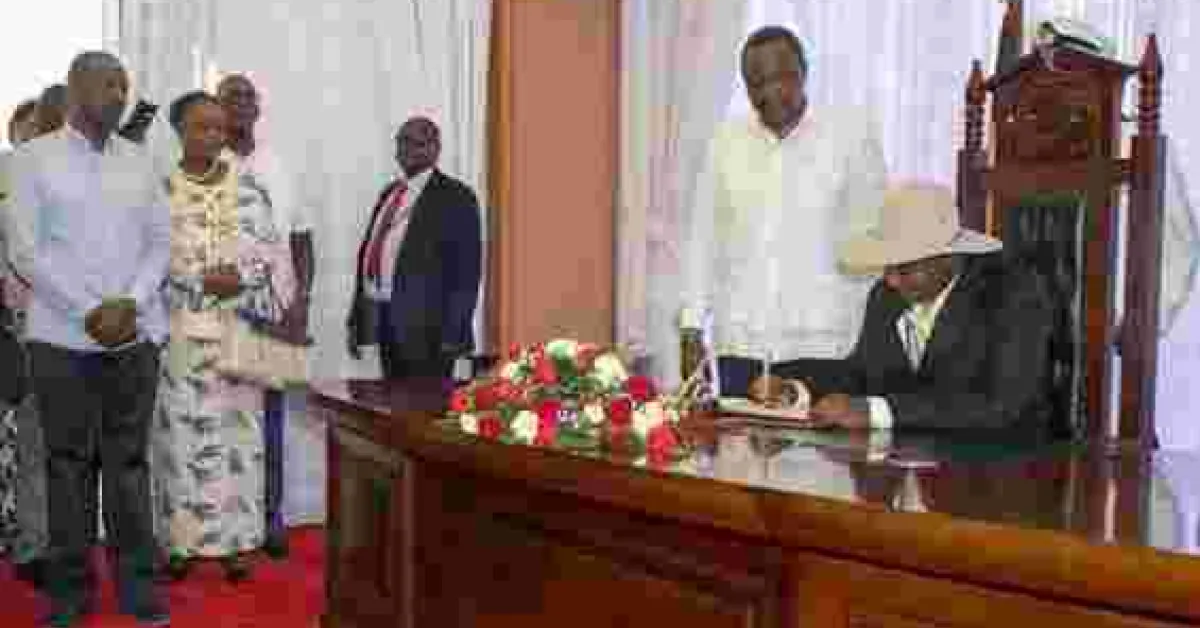 President Uhuru Gifts Uganda Land in Naivasha to Build Dry Port
