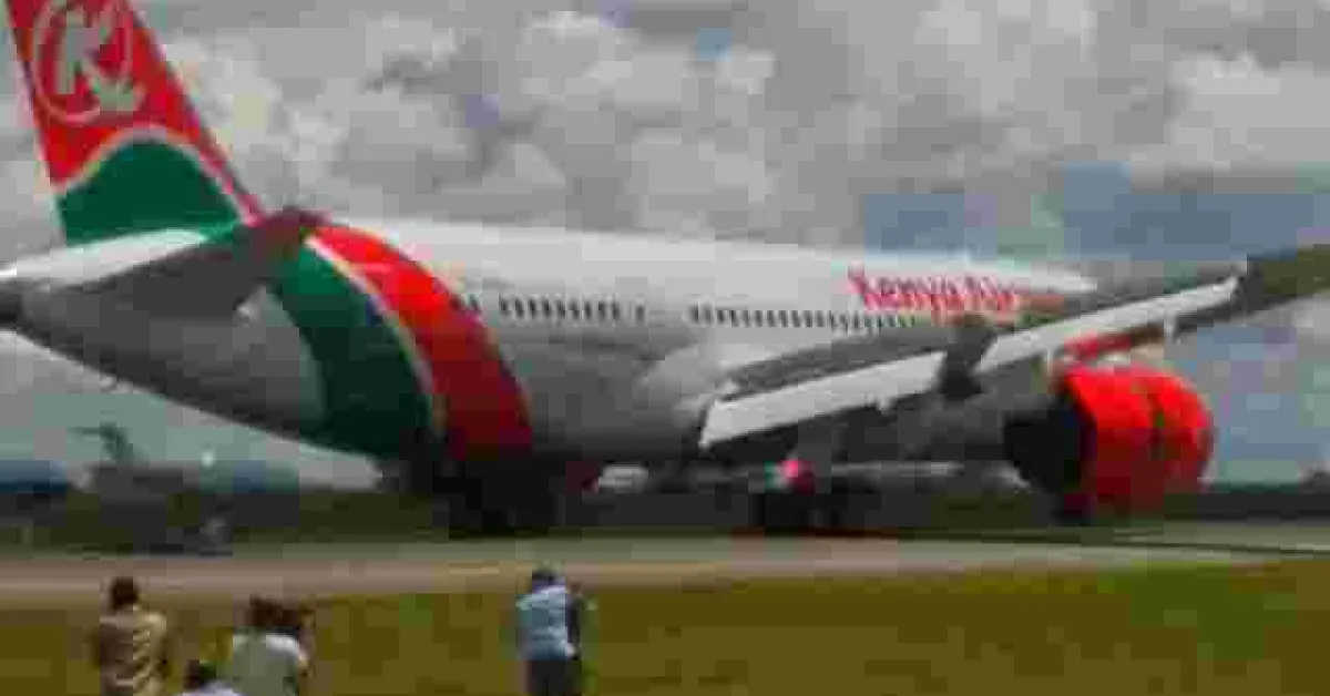 KQ on the Spot as Its Johannesburg-Bound Flight Made Emergency Landing in Tanzania After Catching Fire