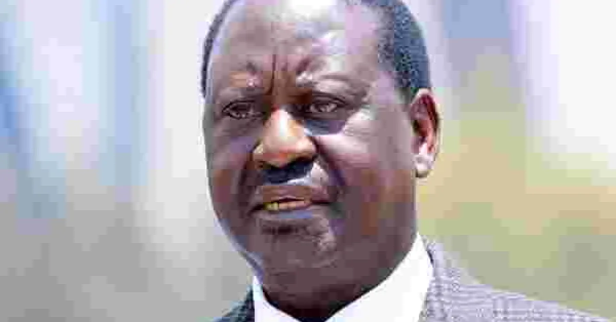 ODM Still Strong Despite Last Week's By-Elections Humiliation, Raila Says