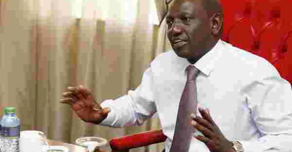 I Rejected Raila's Advances Four Times after 2017 Elections, Deputy President Ruto Says