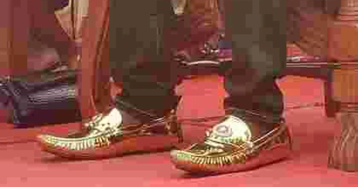 Nairobi Governor Mike Sonko Pictured Wearing Gold Shoes Worth Millions [PHOTOS]