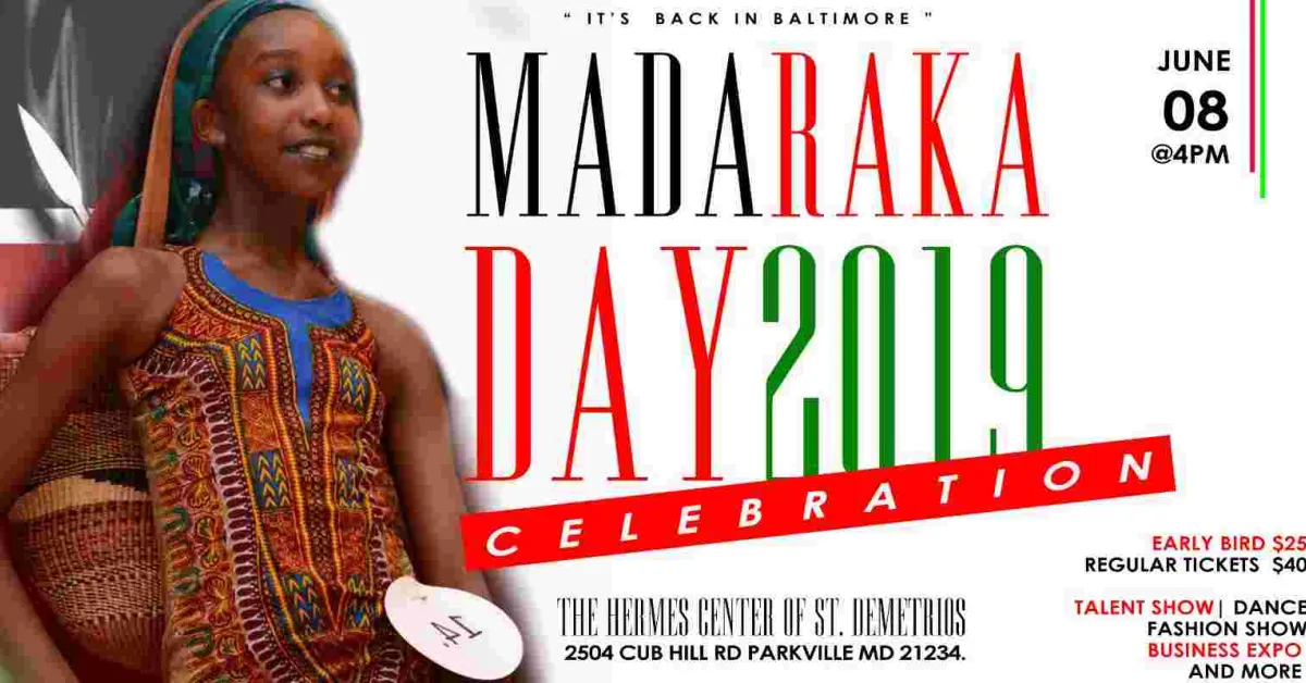INVITE: Madaraka Day Celebration in Baltimore, MD on June 8, 2019 - Eric Omondi to Grace the Event