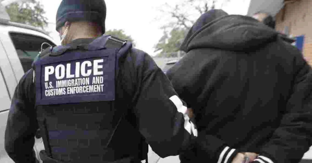Immigration and Customs Enforcement (ICE) Agents Arrest Several People in Columbia, Maryland