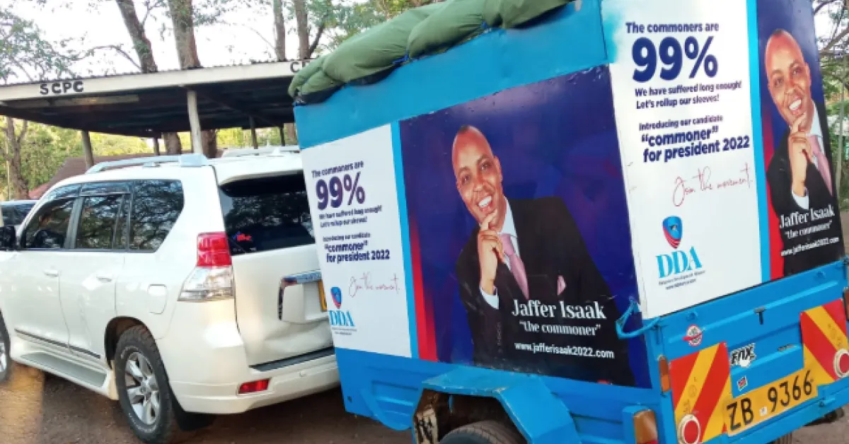 Kenyan Politician Jeffer Isaak Arrested Ferrying Bhang worth Sh13 Million