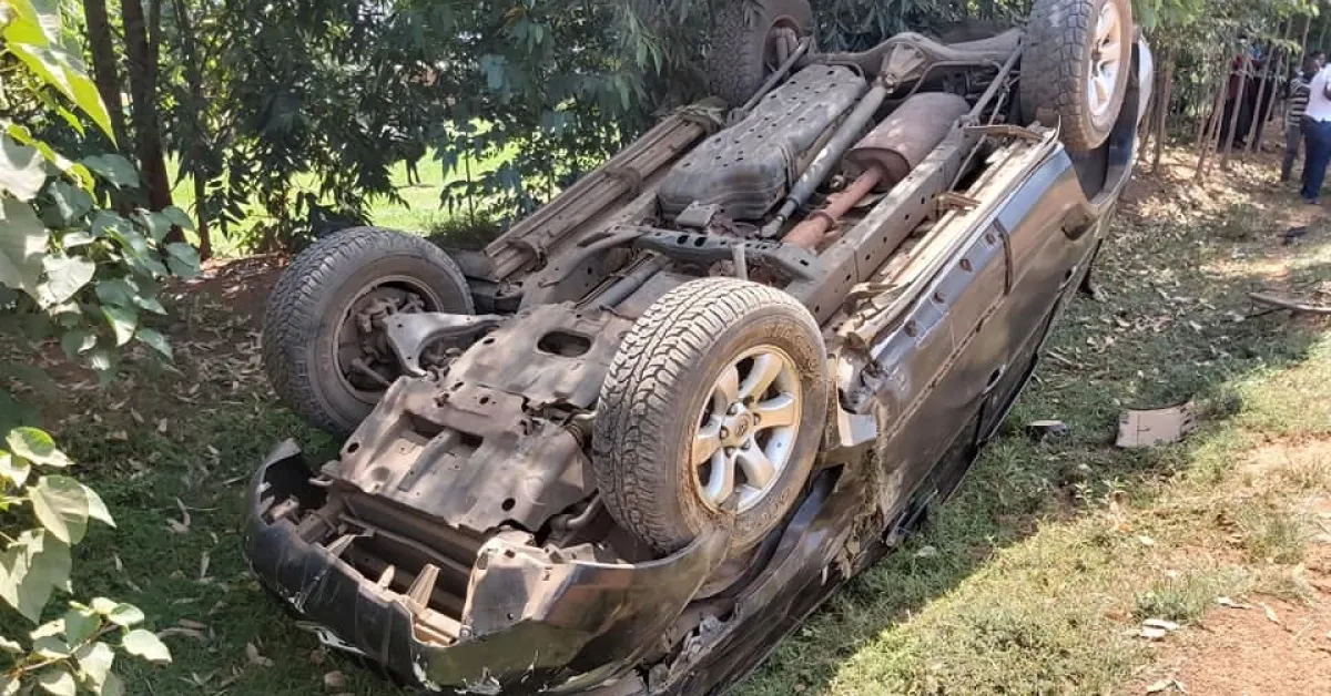 Kimilili MP Didmus Barasa Involved in a Road Accident