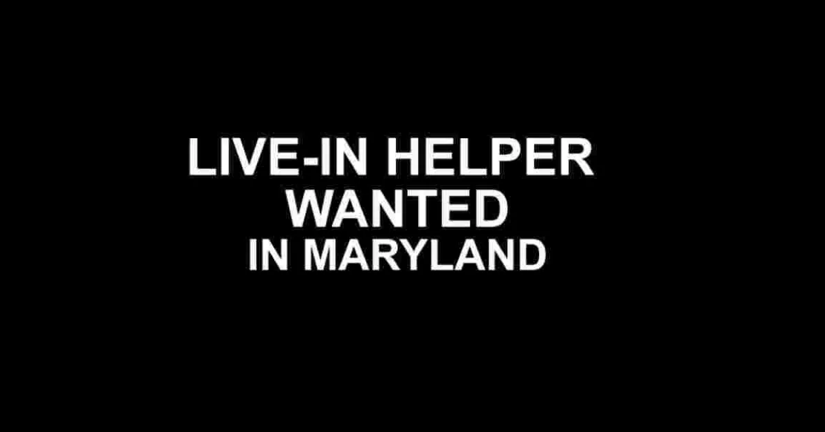 Family in Maryland Looking for a Female Helper