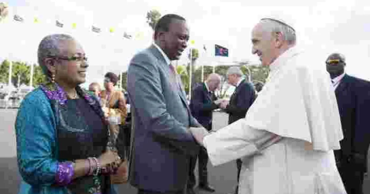 Pope Francis Sends Message to President Uhuru, Kenyans
