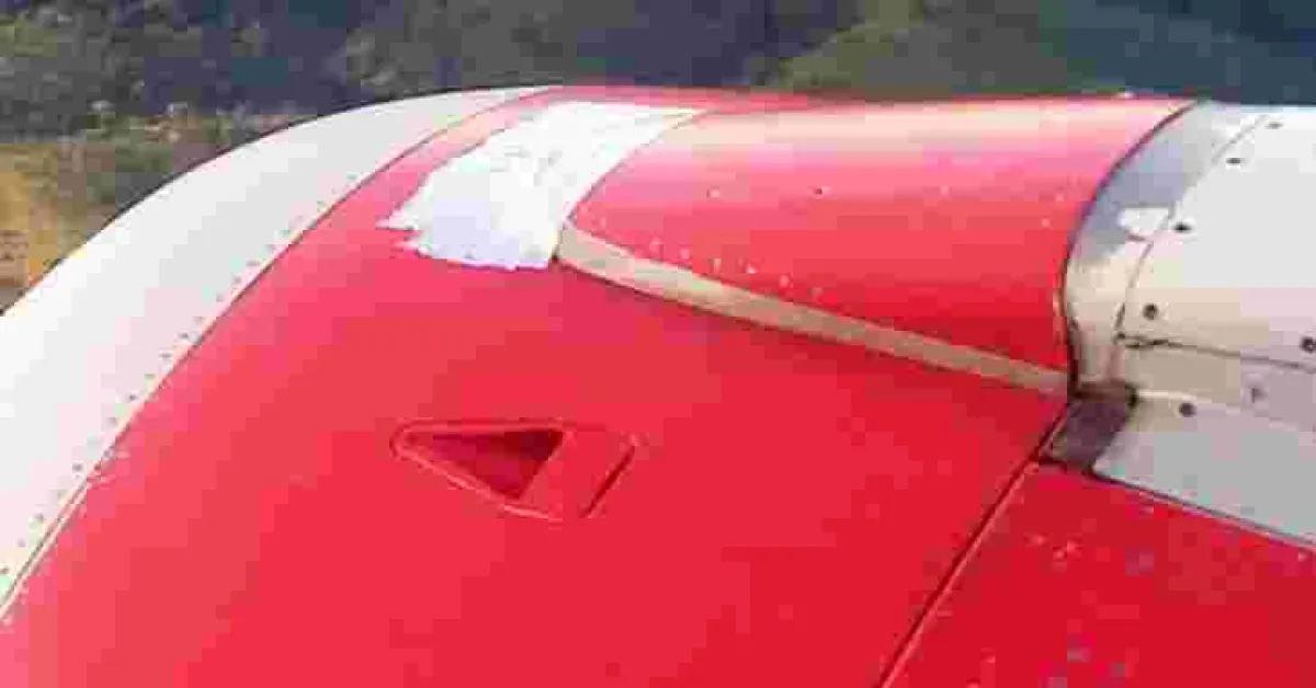 Kenya Airways Speaks Out After Photo of Its Plane Fitted with ‘Sellotape’ Goes Viral
