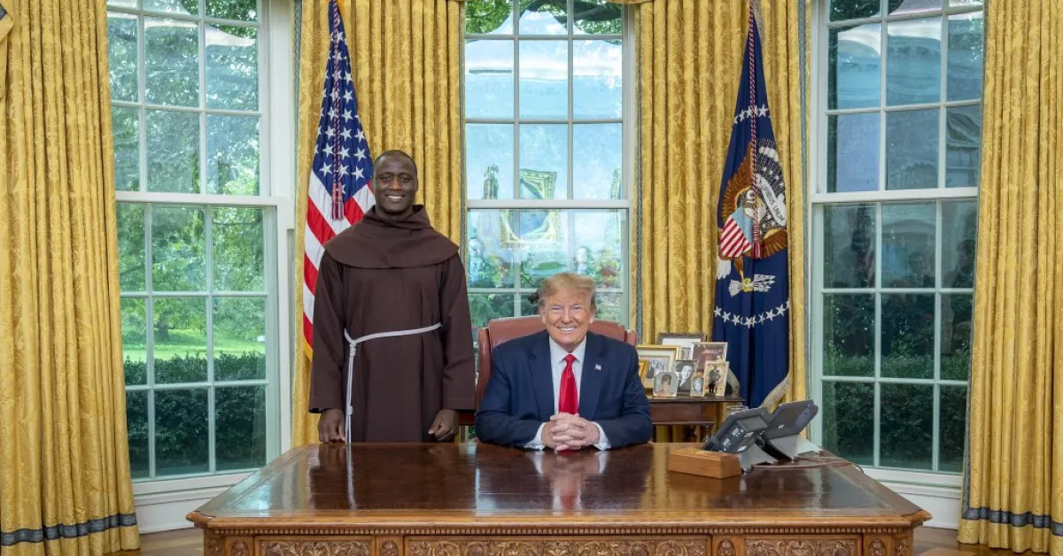 Celebrated Kenyan Teacher Peter Tabichi Meets Trump at the White House, to Address UN Assembly