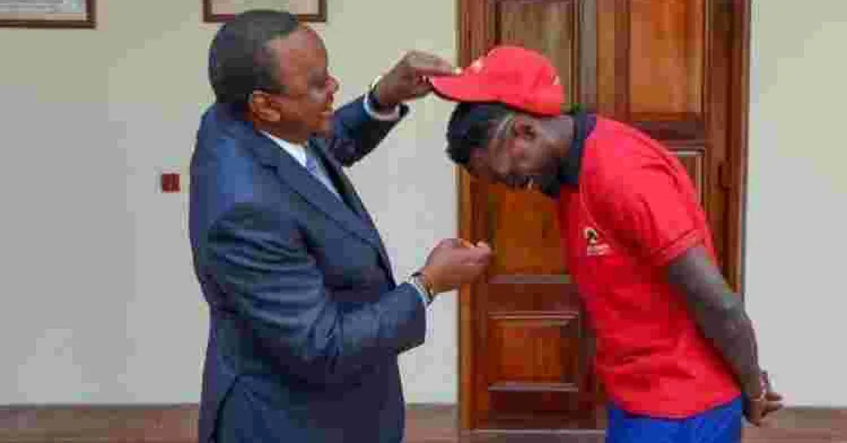 Uhuru Endorses McDonald Mariga for Kibra MP Seat