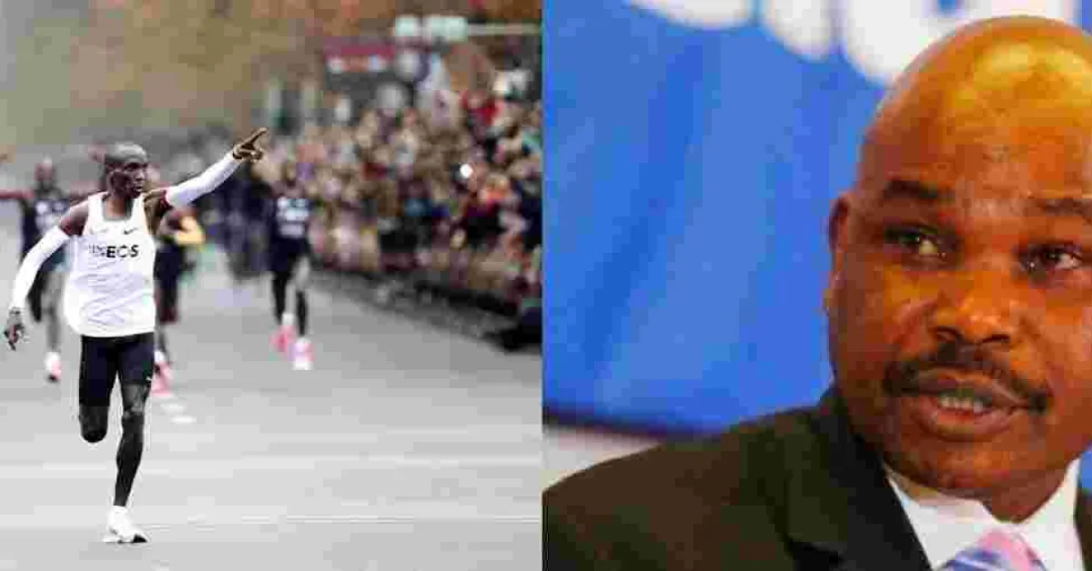 Eliud Kipchoge’s Sub-Two-Hour Marathon Record is Fake, US-Based Kenyan Lawyer Makau Mutua Says