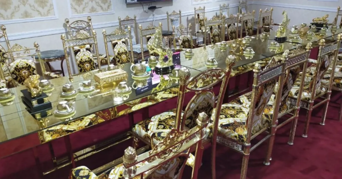 [VIDEO] Nairobi Governor Sonko Shows Off Gold-Coated Fittings and Kenyans Online Are Not Amused