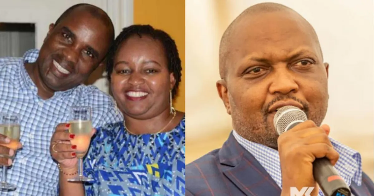 Anne Waiguru’s Husband Kamotho Waiganjo Warns MP Moses Kuria Against Insulting His Wife