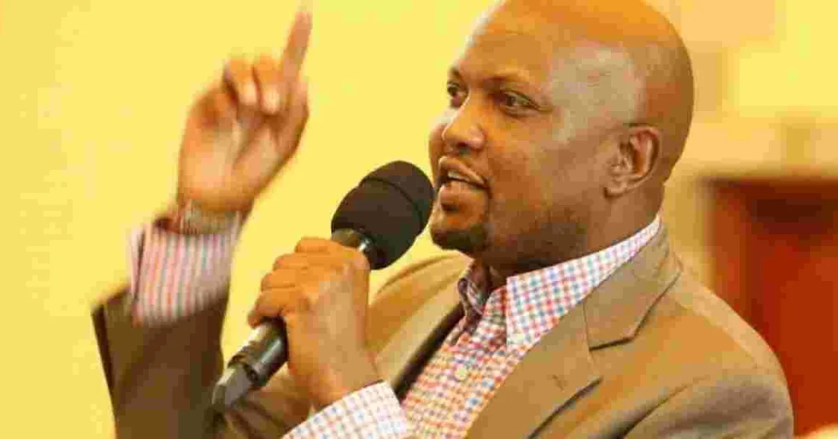 2020 Resolutions: MP Moses Kuria Vows to Quit Alcohol