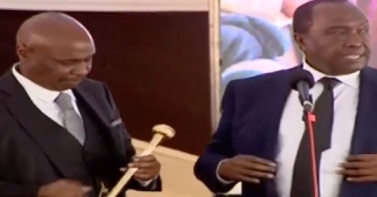 Senator Gideon Moi Officially Named Mzee Moi's Political Successor, Handed the Famous ‘Fimbo ya Nyayo’