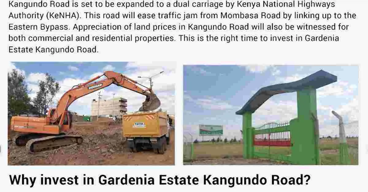 Affordable Plots for Sale along Kangundo Road