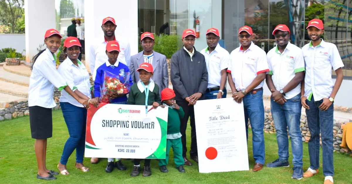 Username Investments Gifts a Needy Kenyan with a Place to Call Home During this Valentines Month