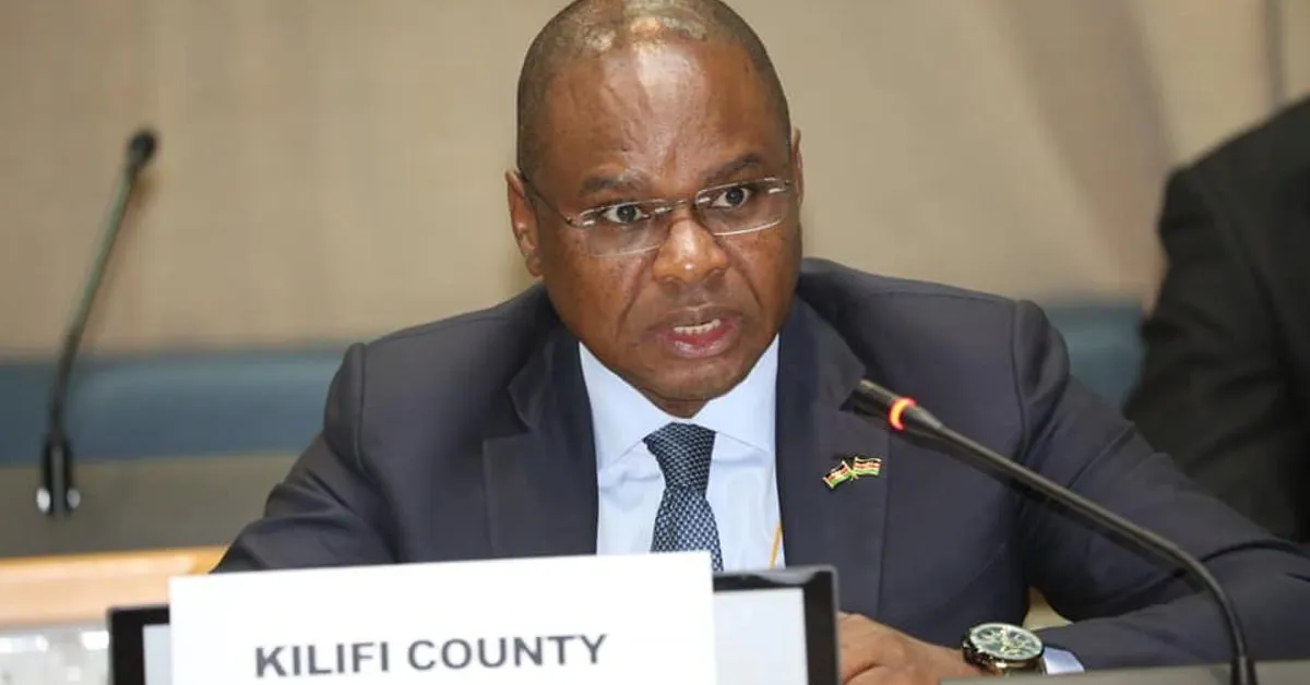 Kilifi Governor Amason Kingi Isolates Himself After Having Contact with His Covid-19 Infected Deputy
