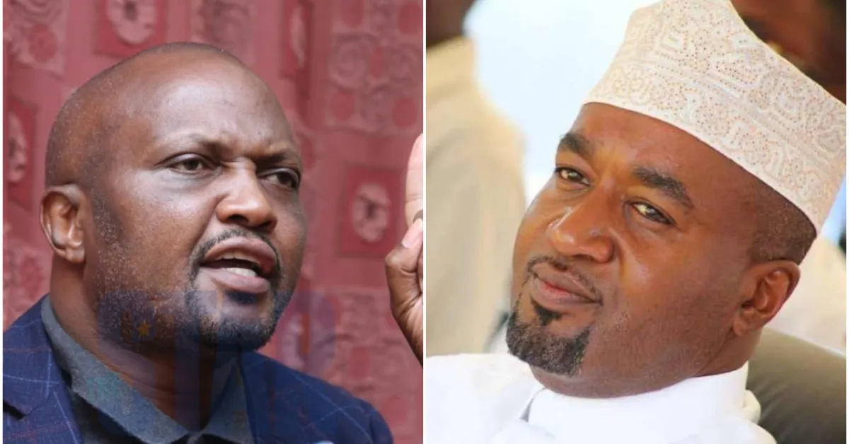 Moses Kuria Calls Out Governor Joho for Failing to Self-Isolate After US, Dubai Trip