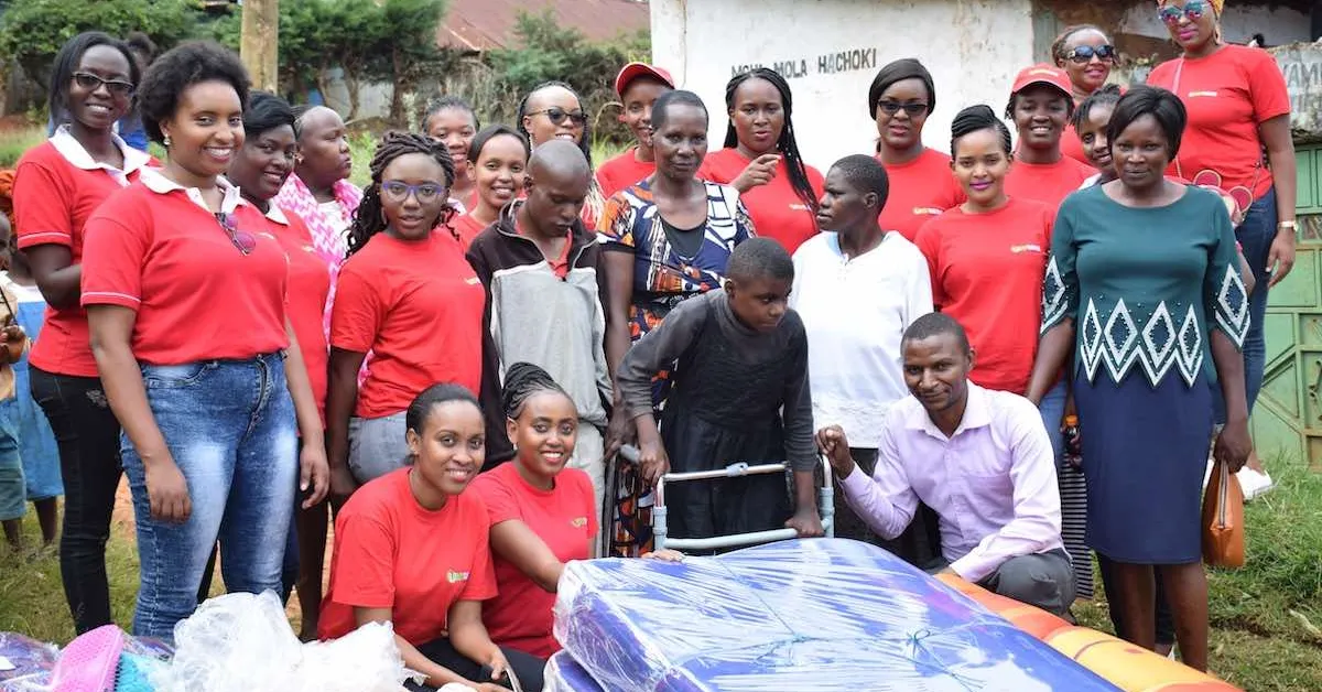 Username Investments Ladies Celebrate International Women's Day By Sharing Love with a Needy Family in Embu